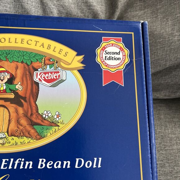Keebler Elves Commemorative Set Elfin Bean Doll Collectibles 2000 2nd Edition - Picture 3 of 7